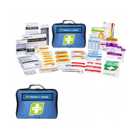 Home First Aid Kit Soft Pack | WHS Compliant | Compact Design & Internal Compartments | Firebox