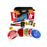 Fire Safety Starter Pack with Bag | Includes Rubber Mallet & Tags | Comprehensive Fire Extinguisher Service Kit by Firebox
