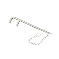 Hydrant Key Spanner & Chain | Galvanized Steel | Durable & Corrosion Resistant | Easy Handling by Firebox