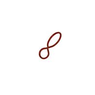 Figure 8 Nozzle Retainer Metal Ring | Durable Steel Construction | Pack of 100 | Quell Style by Firebox
