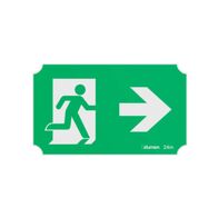 Right Arrow Whale Pictogram | 24m Length | Clear Directional Arrow | Compatible with WHALE Range by Firebox