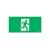 Running Man Mile Pictogram | Compatible with elumen MILE Range | Clear Emergency Guidance by Firebox