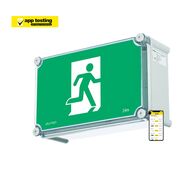 LED IP65 Exit Light | 7W Power | Self-Test with App Reporting | 24m Viewing Distance by Firebox