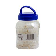RJ45 8P8C Connectors | Round Stranded UTP | 100 Pack Jar by Unbranded