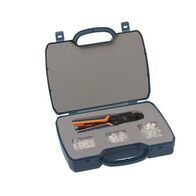 Crimper & RJ Plug Tool Kit | Versatile Crimping Tool | Includes Multiple RJ Plugs | Durable Design by BrandName