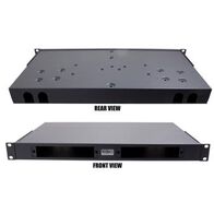 1RU Fixed Fibre Enclosure for 2 Panels | 24 Fibre Capacity | Durable Design | Easy Access by FOBOT