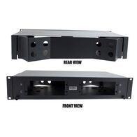 2RU Sliding Fibre Enclosure for 4 Panels | 48 Fibre Capacity | Durable Design | Easy Access by Matchmaster