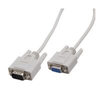 DB9 Serial Extension Cable | 2M Length | Male to Female | Durable Design by Unbranded