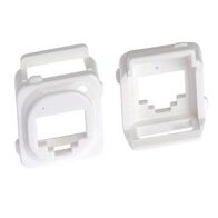JACK Adaptor 10 Pack | White Finish | Versatile Compatibility | Easy Installation by BrandName