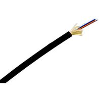 Fibre 6 Core OM4 Indoor/Outdoor Cable | Riser Rated | Black LSZH Jacket by MSS