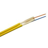 Fibre Duplex Cable 2 Core Singlemode | 3mm Diameter | LSZH Jacket | Yellow by MSS