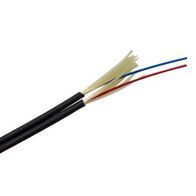 Fibre Duplex Cable 2 Core Singlemode | LSZH Jacket | Black by MSS