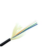 Fibre Cable 4 Core OM3 | Tactical Indoor/Outdoor | Riser Black PU Jacket by MSS