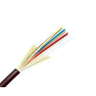 Fibre Cable 12 Core OM3 | Tactical Indoor/Outdoor | Riser Black PU Jacket by MSS