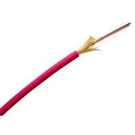 Fibre Optic Cable 2 Core OM4 | Indoor/Outdoor | LSZH Jacketed | Erika Violet by MSS