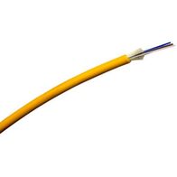 Fibre 6 Core Singlemode Cable | Indoor/Outdoor Riser | LSZH Jacket | Yellow by MSS