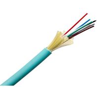Fibre 8 Core OM3 Indoor/Outdoor Riser Cable | Aqua LSZH Jacket | High Performance & Flexible Design by MSS