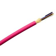 Fibre 12 Core OM4 Indoor/Outdoor Cable | LSZH Jacket | Erika Violet by MSS