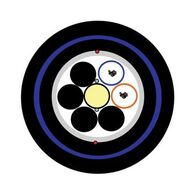 Fibre Optic Cable 12 Core Singlemode | Loose Tube Design | Blue Nylon Jacket by MSS