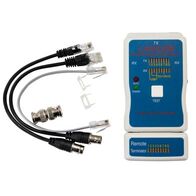 Cable Tester for LAN, USB, RJ12, RJ11 & BNC Coaxial | Versatile Connectivity | Easy-to-Use Design by Matchmaster