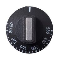 Temperature Control Knob 50mm | 60-280°C Range | Durable Design | Easy Grip by Unbranded