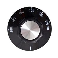 Knob 50mm for 90-200°C Temperature Control | Durable Design | Easy Grip by Unbranded