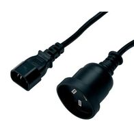 IEC C14 to AUS 3 Pin Socket Cable | 300MM Length | Durable Design | High Compatibility by Unbranded
