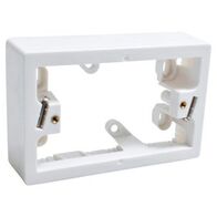 Wall Mount Block 35mm | Durable White Finish | Easy Installation by BrandName
