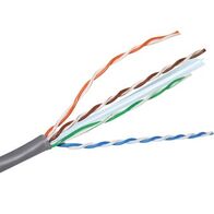 Ethernet Cable Category 6 U-UTP | 305M Length | Grey Color | High-Speed Data Transfer by Matchmaster