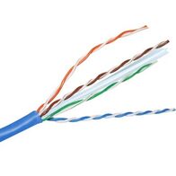 Ethernet Cable Category 6 U-UTP | 305M Length | Blue Color | High-Speed Data Transfer by Matchmaster