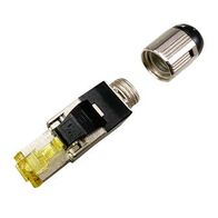 Category 6A Fully Shielded RJ45 Plug | Field Termination | Bag of 10 by Matchmaster