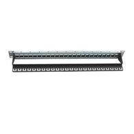 Cat6A Shielded Patch Panel | 24 Ports | Loaded Design | Copper by MSS