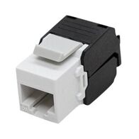 CAT6A RJ45 UTP Keystone Outlet | White | Pack of 10 by Matchmaster