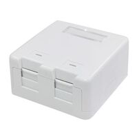 Surface Mount Box 2 Port Shutter | Durable Design | Easy Installation | Versatile Use by MSS