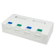 Surface Mount Box 4 Port Shutter | Durable Design | Easy Installation by MSS