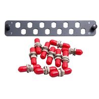 Flat Coupler Panel Kit 12F ST MM | Includes Thru Adaptor | Easy Installation by Matchmaster