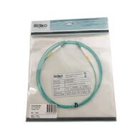 Fibre Patch Lead LC-LC OM3 2 Metre | Aqua LSZH | 2mm Simplex by MSS