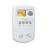 Vertical Programmable Heat Cool Thermostat | Energy Saving | User-Friendly Interface by Brand