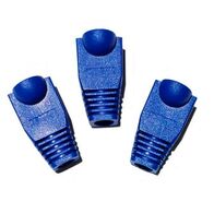 Strain Relief Boot RJ45 | Blue | 10 Pack | Durable Design by Unbranded