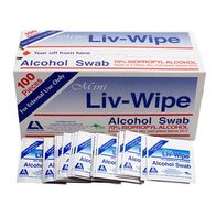 Isopropyl Alcohol Wipes | 100 Pack | Antibacterial & Convenient | Portable by CleanPro