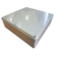Adaptable Box PVC 300 x 300 x 75mm Grey