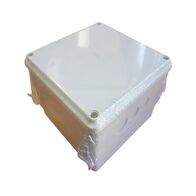 Adaptable Box PVC With Knockouts 150 x 150 x 100mm Grey