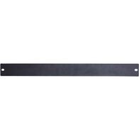 Panel Blank 1RU | 483mm Width | Black Finish by BrandName