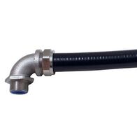 CONDUIT CLT GALVANISED STEEL PVC NC25X25M BLACK