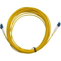 Fibre Patch Lead LC-LC Singlemode | 10 Metre Length | Yellow LSZH | 2mm Duplex by MSS