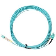 Fibre Patch Lead SC-LC OM3 15 Metre | Aqua LSZH | 2mm Duplex by MSS