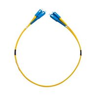 Fibre Patch Lead SC-SC | 0.5 Metre | Yellow LSZH | 3mm Duplex by MSS