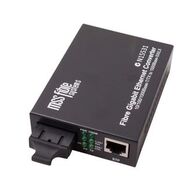 Fiber Ethernet Media Converter | 10/100/1000Mbps | 1300NM | 2KM Range by Unspecified Brand