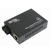 Media Converter 100B-TX to 100B-FX | 1300NM | 2KM Range | SC Connector by Matchmaster