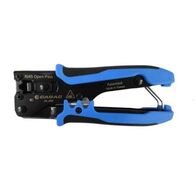 RJ45 Feed Through Modular Plug Crimp Tool | Compact Design | Easy to Use | Durable by HL